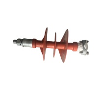 Aisladores de Vidrio Templado de Polímero Compuesto RuiPeng XP LXP FXBW para Transformadores de Distribución, Cable de Energía Eléctrica para Líneas Aéreas