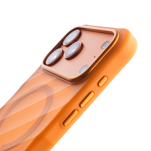เคสโทรศัพท์มือถือแบบใสกันกระแทก ผิวสัมผัสลายเส้น TPU+PC สำหรับ iPhone 17 Pro Max รองรับการชาร์จไร้สายแบบแม่เหล็ก - Product Image 3