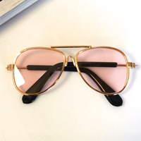 Lunettes pour animaux de compagnie, style rétro classique, protection des yeux pour chats et chiens, lunettes de soleil adaptées aux accessoires quotidiens pour animaux de compagnie