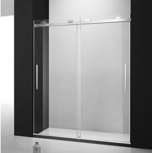 Vente directe d'usine de <span class=keywords><strong>douche</strong></span> d'angle en verre trempé avec cadre, design moderne et simple - Product Image 5