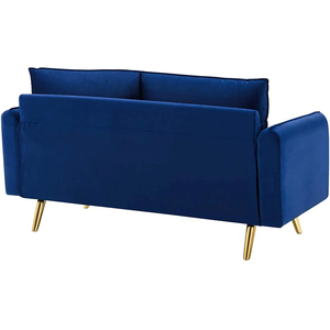 Canapé deux places de fabrication directe pour la décoration intérieure, revêtement en tissu moderne de haute qualité - Product Image 5