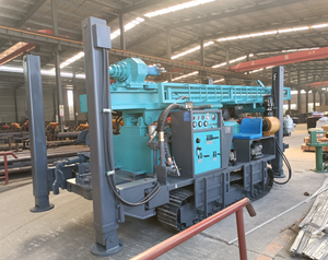 Machine de <span class=keywords><strong>forage</strong></span> de puits <span class=keywords><strong>d</strong></span>'eau hydraulique pneumatique montée sur chenilles KY 400m pour le <span class=keywords><strong>forage</strong></span> de puits profonds - Product Image 4