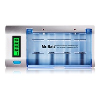 Basen — chargeur de batterie intelligent, appareil multifonction, Super rapide, LCD, pour C D, AA, 9V, NIMH NICD