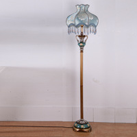 Lampes de table contemporaines lumineuses de luxe pour chambre à coucher européenne nordique vintage décorative antique avec abat-jour