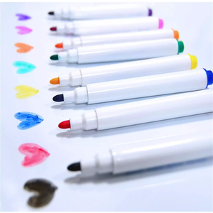 KHY Vente en gros Personnalisation 18 couleurs Marqueurs magnétiques effaçables à sec avec <span class=keywords><strong>encre</strong></span> effaçable Stylo marqueur pour tableau blanc - Product Image 4
