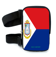 Sac de cuisse avec harnais pour femme, motif drapeau du Panama, pochette de jambe pour activités de plein air, randonnée, carnaval, voyage, avec sangles réglables