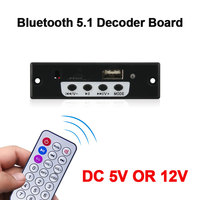 Carte de décodeur VIRE MP3 WMA Module de lecteur MP3 sans fil Bluetooth 5.1 Audio de voiture USB TF FM Radio