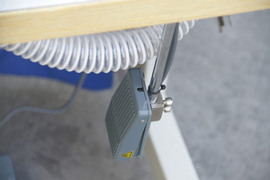 Automatic Round Collar Attaching <b>Sewing</b> Machine Serviced by Tomsewing for T-shirt Garment Factory - Product Image 3
