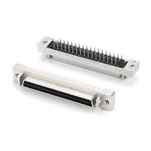 HPDB 100Pin หญิงแนวตั้ง DIP, ซ็อกเก็ต SCSI <span class=keywords><strong>II</strong></span> 100Pin, ขั้วต่อหญิง MDR 100Pin - Product Image 1