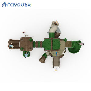 Patio de recreo al aire libre para niños, equipo grande, molde rotatorio, esteras comerciales para niños, azulejos de interior con CE/<span class=keywords><strong>IPEM</strong></span> - Product Image 3