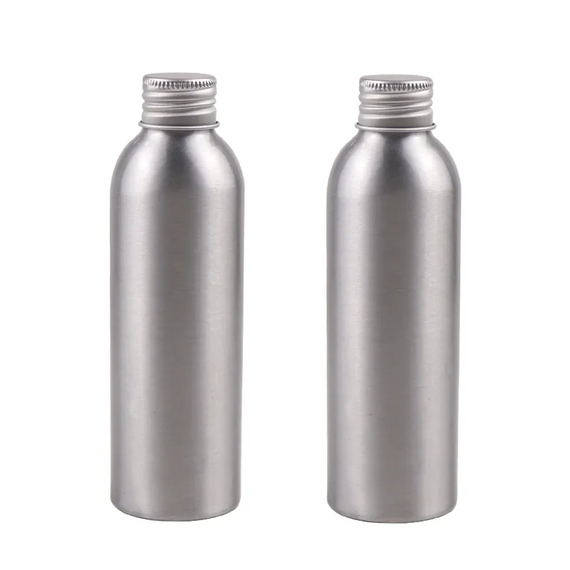 Bouteille d'eau en aluminium personnalisé avec couvercle à vis meral, 350ml, 500ml, 750ml, 1000ml