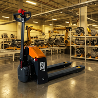 Chariot à palettes électrique NRT NBD15Q01LD alimenté par batterie pour le chargement et le déchargement, capacité de 2 tonnes, livraison rapide