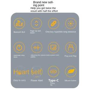 2.4 Ghz Có Thể Sạc Lại USB RF Không Dây Presenter Con Trỏ Màu Đỏ USB RF Điều Khiển Từ Xa Con Trỏ <span class=keywords><strong>Laser</strong></span> - Product Image 5
