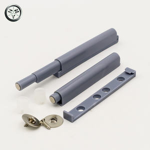 Loquet de porte magnétique avec boîtier en plastique et métal, fermeture douce à pousser pour meubles et armoires - Product Image 3