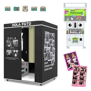 Customized Photo Booth Shell,Photo Booth Machine Digital Photo Booth Coin Operated Machines Machines Printer Party Supplies