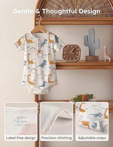 Article Vedette: Ensemble Pyjama Grenouillère Bébé en Coton Tricoté à Motifs Animaux pour Garçon - Product Image 2
