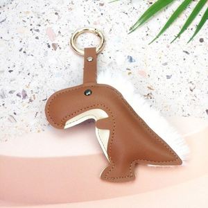 Envío en 5 Días: Llaveros de Cuero con Diseño de Dinosaurio para Bolsos y Mochilas - Colgantes y Dijes de Animales de Dibujos Animados - Product Image 4