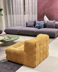 Divano Reclinabile Mufang a Forma di Waffle, Nuovo Design per Ufficio, Divano Comprimibile Imbottito per Uso in Villa - Product Image 4