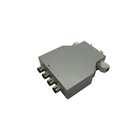 Caja de terminales de fibra óptica tipo riel metálico DIN, panel de conexiones ópticas FTTH, caja de empalme de fibra óptica, caja de fibra para montaje en rack