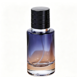 Botella de Perfume con Atomizador de 30ml/50ml (1oz) en Rojo/Azul/Blanco/Ámbar/Morado Degradado, con Bomba de Vidrio y Serigrafía - Product Image 3