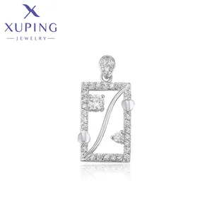 30241 xuping jewelry fashion elegant simple platinum plated Designed neutral pendant