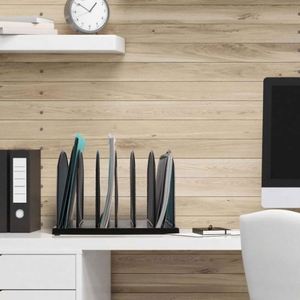 Most Popular Top Quality 6 Vertical Compartments Metal <b>File</b> Office <b>Organizer</b> Paper Work Divider <b>File</b> <b>Organizer</b> Sorter - Product Image 4