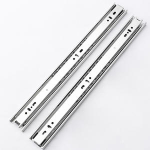 Фабричное производство 40 мм шариковый подшипник слайд холоднокатаная сталь 3 складных телескопических выдвижных ящиков - Product Image 6