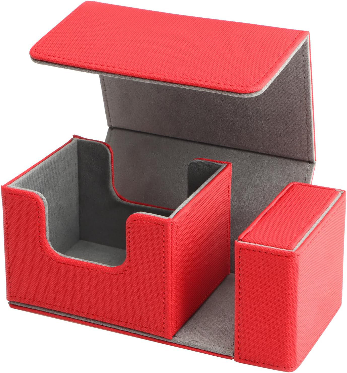 Rouge + intérieur Gris