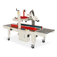 Machine d'étiquetage semi-automatique électrique FXC-5050i pour cartons et fermeur de boîtes pour ligne d'emballage de colis