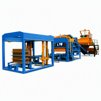 Machine automatique de fabrication de blocs de béton QT8-15, 15360 pièces par 8 heures, machine à briques à commande PLC