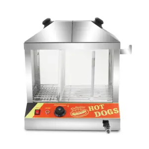 Chất Lượng Cao Thương Mại Hot Dog Steamer Và Bun Ấm Hơn Để Bán