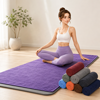 Tapis de yoga en caoutchouc naturel face à motif de l'eau résistant à la usine amical professionnel en caoutchouc naturel