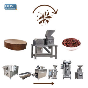 Máquina Pulverizadora Eléctrica de Cacao al por Mayor, Molinillo Grueso con Bomba de Motor para Alta Productividad en la Molienda de Polvo de Cacao - Product Image 2