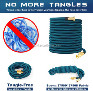 Vente directe usine : <span class=keywords><strong>Tuyau</strong></span> d'arrosage extensible 25/50/<span class=keywords><strong>75</strong></span>/100 pieds, rétractable 3x, en latex, pression de rupture 260 PSI, poignée télescopique pour jardinage - Product Image 5