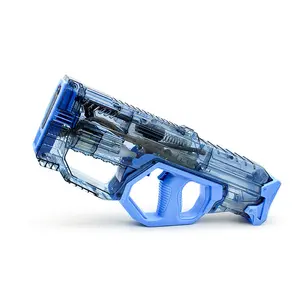 새로운 물 고래 전기 총 대형 연속 머리카락이 자동 흡수 워터 파이트 고압 총 장난감