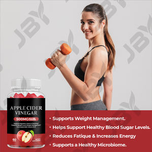 Gummies au vinaigre <span class=keywords><strong>de</strong></span> cidre <span class=keywords><strong>de</strong></span> pomme JBY OEM ODM en marque privée <span class=keywords><strong>pour</strong></span> la détoxification, le nettoyage et le soutien à la perte <span class=keywords><strong>de</strong></span> poids, complément <span class=keywords><strong>alimentaire</strong></span> en gros - Product Image 5