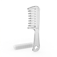 Applicateur de sérum capillaire avec poignée massante pour la croissance des cheveux, diffuseur d'huiles essentielles et de liquides infusés de cristaux