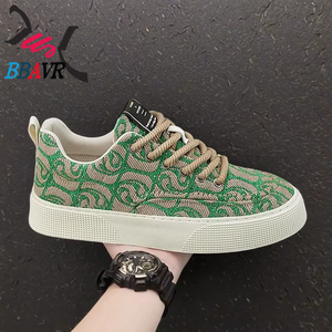 รองเท้าผ้าใบสไตล์ใหม่ปี 2025 สีสันหลากหลาย รองเท้าลำลองสำหรับผู้ชาย - Product Image 4