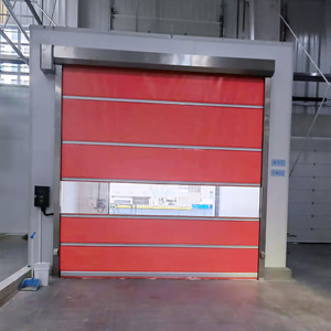 Venta caliente fabricante profesional PVC Puerta de persiana de alta velocidad caja de control PLC de buena calidad, color azul/rojo/gris/naranja/amarillo - Product Image 2