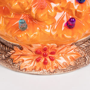 Co-Arts Artificial cabeza inclinada decoración naranja cerámica árbol de Navidad luz árboles de Navidad artificiales para Centro Comercial Hotel - Product Image 4