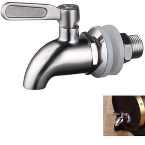 Grifo de acero inoxidable con válvula de bola de 12 mm para barril de vino, cubo de bebidas, grifo de cerveza - Product Image 3