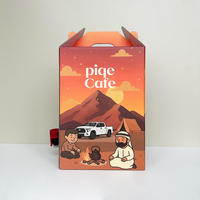 Distributeur de boîtes à café en papier jetables écologiques et économiques de 48 oz / 96 oz avec valve optionnelle