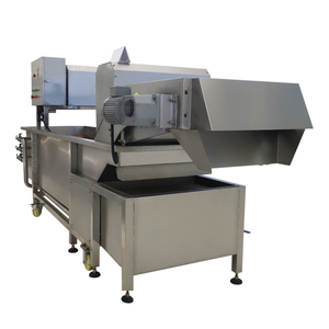 Hotel Kitchen Use Automatic Ozone Fruit and Vegetable Washer with Conveyor Belt
