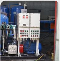 Nouveau système de nettoyage automatique de citerne souterraine de station-service, camion-citerne robuste, entraînement par moteur diesel électrique haute pression