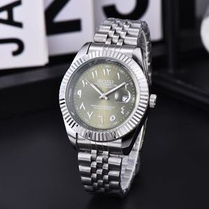 Reloj de Cuarzo de Acero Inoxidable Estilo Árabe de Oriente Medio Seko Family, 40 mm, 10 mm, Resistente al Agua 50 m - Product Image 4