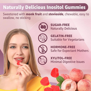 Oem inositol <span class=keywords><strong>d</strong></span>-chiro inositol gummies טבעוני ללא סוכר אומגה 3 ויטמין <span class=keywords><strong>D</strong></span> <span class=keywords><strong>b12</strong></span> פוריות תוסף ויטמינים קטגוריה - Product Image 5