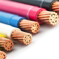 Thhn/Thwn 12Awg 14Awg 2,5 Mm Pvc Nylon Cobre Trenzado Aislamiento Eléctrico Construcción Cables y Cables