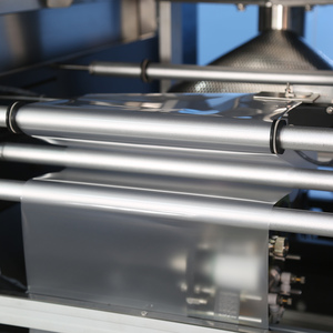 Multi cabeza multifunción VFFS forma llenar sello bolsa de alimentos vertical automático multicabezal máquina de envasado de pasta - Product Image 4