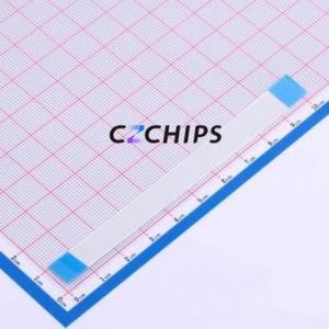 FFC-1.0-8P-100mm FFC Cable (Flexible Flat Cable) P=1mm Connector 8P 1mm 0.3mm Non-Inverting - Product Image 2