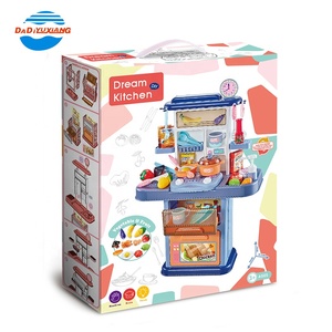 Jouet <span class=keywords><strong>de</strong></span> <span class=keywords><strong>cuisine</strong></span> préscolaire coréenne, ensemble <span class=keywords><strong>de</strong></span> <span class=keywords><strong>cuisine</strong></span>, pour la maison, Table à manger en plastique <span class=keywords><strong>de</strong></span> 70cm - Product Image 6